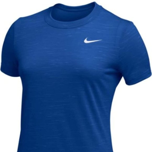 Nike Legend Veneer Women's Dri-Fit Crewneck Fitness T-Shirt Tee-Small - Picture 2 of 4